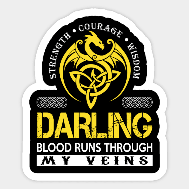 DARLING Sticker by isaiaserwin